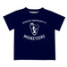 Xavier University Musketeers Vive La Fete Boys Game Day V1 Blue Short Sleeve Tee Shirt