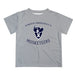 Xavier University Musketeers Vive La Fete Boys Game Day V1 Gray Short Sleeve Tee Shirt