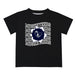 Xavier University Musketeers Vive La Fete  Black Art V1 Short Sleeve Tee Shirt