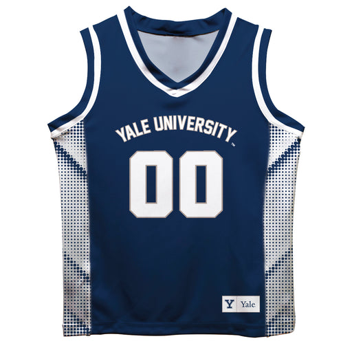 Yale University Bulldogs Vive La Fete Game Day Blue Boys Fashion Basketball Top