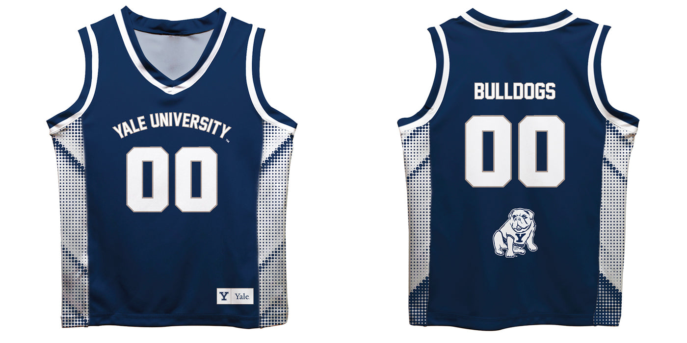 Yale University Bulldogs Vive La Fete Game Day Blue Boys Fashion Basketball Top - Vive La Fête - Online Apparel Store
