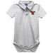 Youngstown State Penguins Embroidered White Solid Knit Polo Onesie