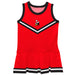 Youngstown State Penguins Vive La Fete Game Day Red Sleeveless Cheerleader Dress