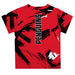 Youngstown State Penguins Vive La Fete Boys Game Day Red Short Sleeve Tee Paint Brush - Vive La Fête - Online Apparel Store