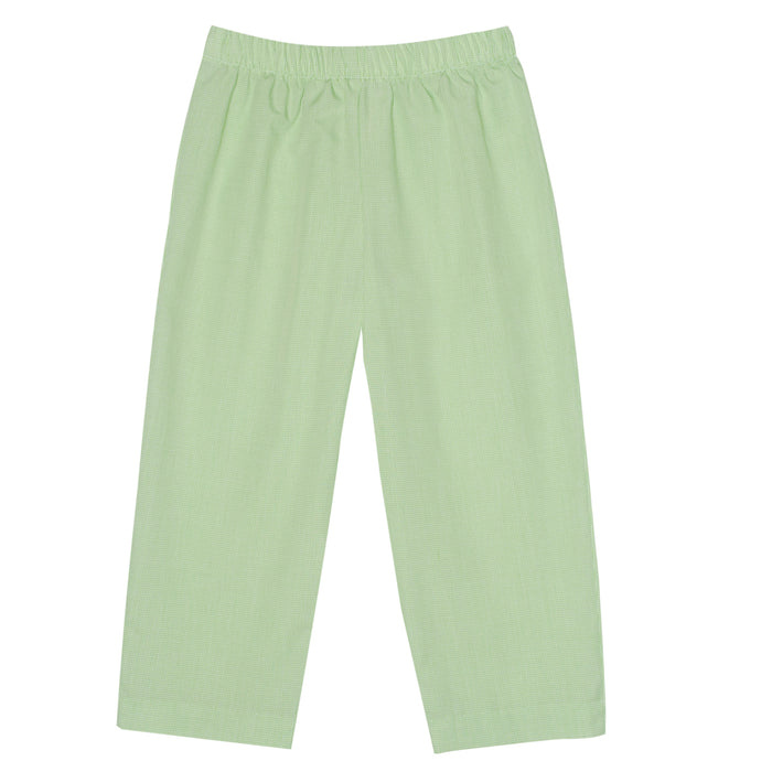 Lime Green Micro Ck Boys Pull On Pants