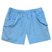 Sea Blue Corduroy Girls Ruffle Short - Vive La Fête - Online Apparel Store