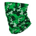 Neon Green Camo Neck Gaiter - Vive La Fête - Online Apparel Store