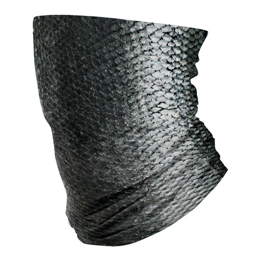 Grey Silver Scales Neck Gaiter - Vive La Fête - Online Apparel Store