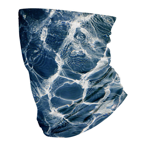 Cave Dive Blue & White Neck Gaiter - Vive La Fête - Online Apparel Store