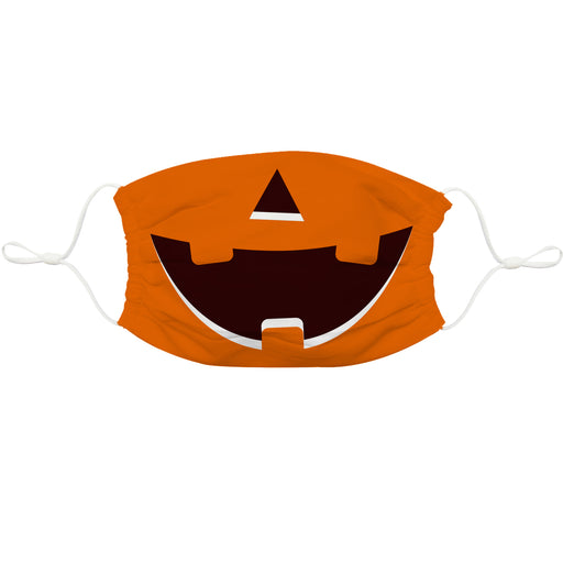 Jack o Lantern Orange Face Mask - Vive La Fête - Online Apparel Store