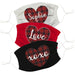 Love Name Colors Face Mask Set Of Three - Vive La Fête - Online Apparel Store