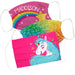 Rainbow And Unicorn Name Pink Face Mask Set Of Three - Vive La Fête - Online Apparel Store