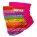 Personalized Name Colors Neck Gaiter Set Of Two - Vive La Fête - Online Apparel Store