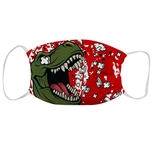 Dinosaur Red Dust Mask - Vive La Fête - Online Apparel Store