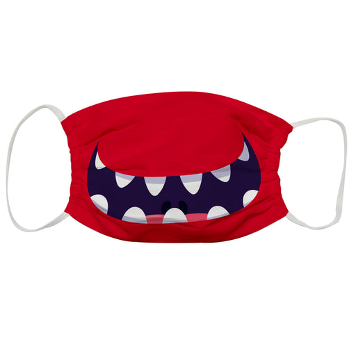 Fun Monster Smile Red Dust Mask - Vive La Fête - Online Apparel Store