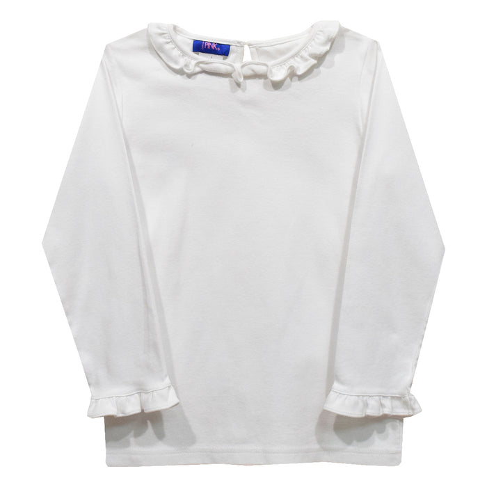 WhiteT Shirt (ls)