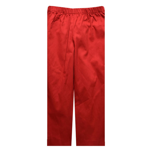 Red Boys Pants Short Sleeve
