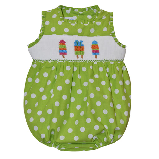 Lollipop Smocked Girls Bubble