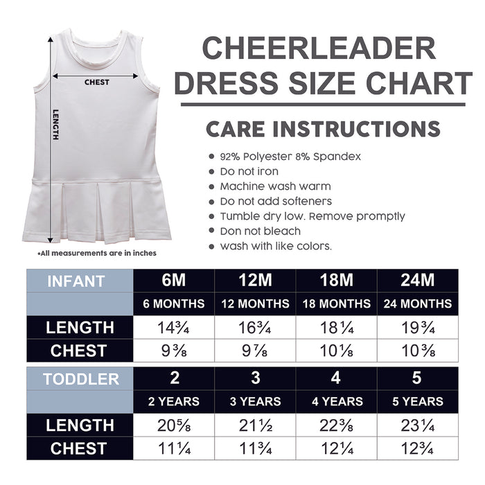 Loyola Ramblers LUC Vive La Fete Game Day Maroon Sleeveless Cheerleader Dress - Vive La Fête - Online Apparel Store