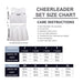 South Alabama Jaguars Vive La Fete Game Day Blue Sleeveless Cheerleader Set - Vive La Fête - Online Apparel Store
