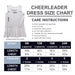 Utah State Aggies USU Vive La Fete Game Day Blue Sleeveless Cheerleader Dress - Vive La Fête - Online Apparel Store