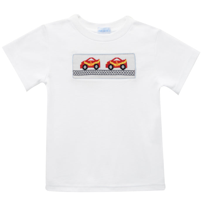 Nascar Smocked Boys Tee shirt short Sleeve - Vive La Fête - Online Apparel Store