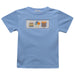 Birthday Smocked Light Blue Knit Short Sleeve Boys Tee Shirt