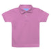 Pink Solid Short Sleeve Polo Box Shirt