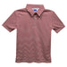 Red Fly knit Pencil Stripe Short Sleeve Polo