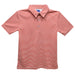 Red Cardinal Fly knit Pencil Stripe Short Sleeve Polo
