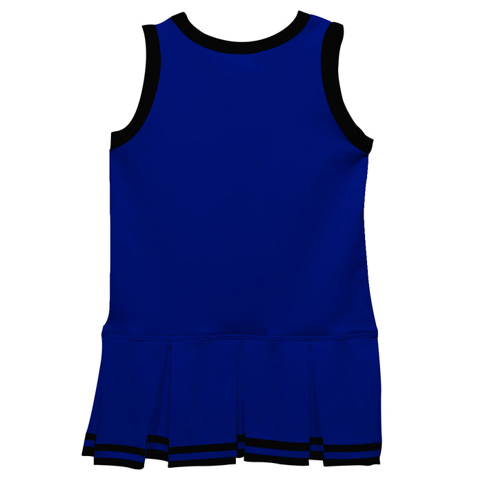 Blue Black Sleeveless Cheerleader Dress - Vive La Fête - Online Apparel Store