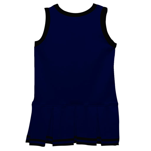 Navy Black Sleeveless Cheerleader Dress - Vive La Fête - Online Apparel Store