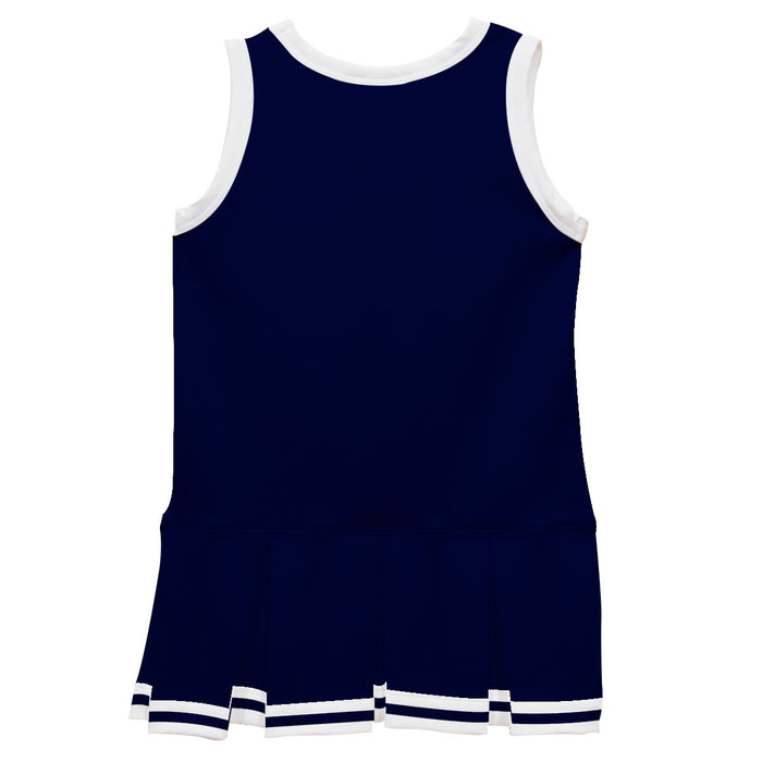 Navy White Sleeveless Cheerleader Dress - Vive La Fête - Online Apparel Store