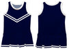 Navy White Sleeveless Cheerleader Dress - Vive La Fête - Online Apparel Store