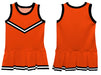 Orange and Black Sleeveless Cheerleader Dress - Vive La Fête - Online Apparel Store