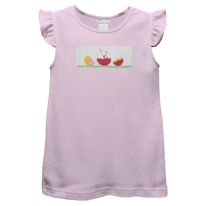 Easter Lt Pink Knit Angel Wing Sleeves Girls Tshirt
