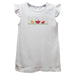 Easter White Knit Angel Wing Sleeves Girls Tshirt