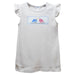 Birds White Knit Angel Wing Sleeves Girls Tshirt