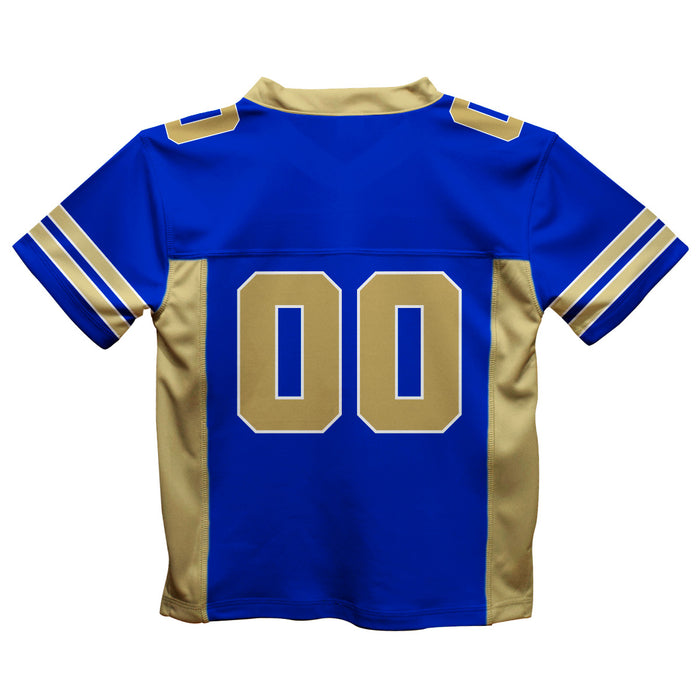 Royal and Gold Boys Fashion Football T-Shirt - Vive La Fête - Online Apparel Store