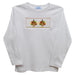 Turkeys White Knit Long Sleeve Boys Tee Shirt