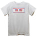 4Th Of July White Knit Short Sleeve Boys Tee Shirt