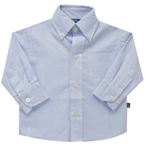 Blue Oxford Button Down Shirt