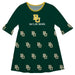 Baylor Print Green Amy Dress Three Quarter Sleeve - Vive La Fête - Online Apparel Store
