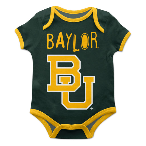 Baylor Bears Green Solid Short Sleeve Onesie - Vive La Fête - Online Apparel Store
