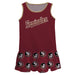 Florida State Seminoles Repeat Logo Garnet Sleeveless Lily Dress - Vive La Fête - Online Apparel Store
