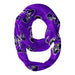 Furman Paladins All Over Logo Purple Infinity Scarf - Vive La Fête - Online Apparel Store