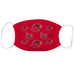 Lamar Cardinals Face Mask Red Set of Three - Vive La Fête - Online Apparel Store