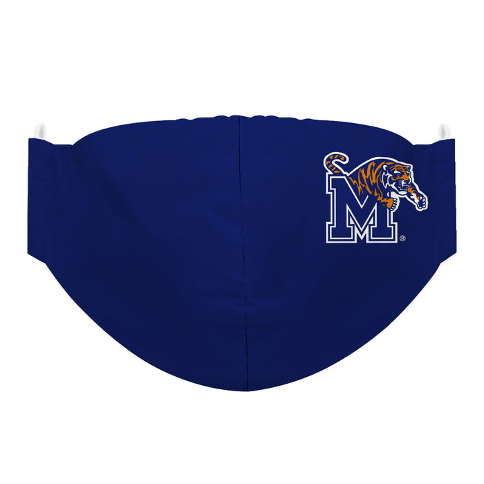 Memphis Tigers Vive La Fete Face Mask 3 Pack Game Day Collegiate Unisex Face Covers Reusable Washable - Vive La Fête - Online Apparel Store
