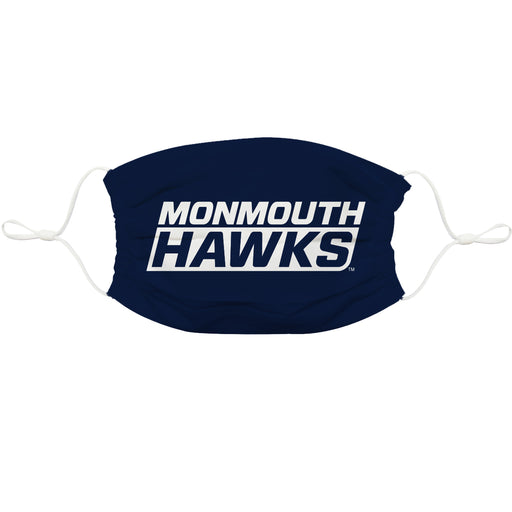 Monmouth Hawks Vive La Fete Face Mask 3 Pack Game Day Collegiate Unisex Face Covers Reusable Washable - Vive La Fête - Online Apparel Store