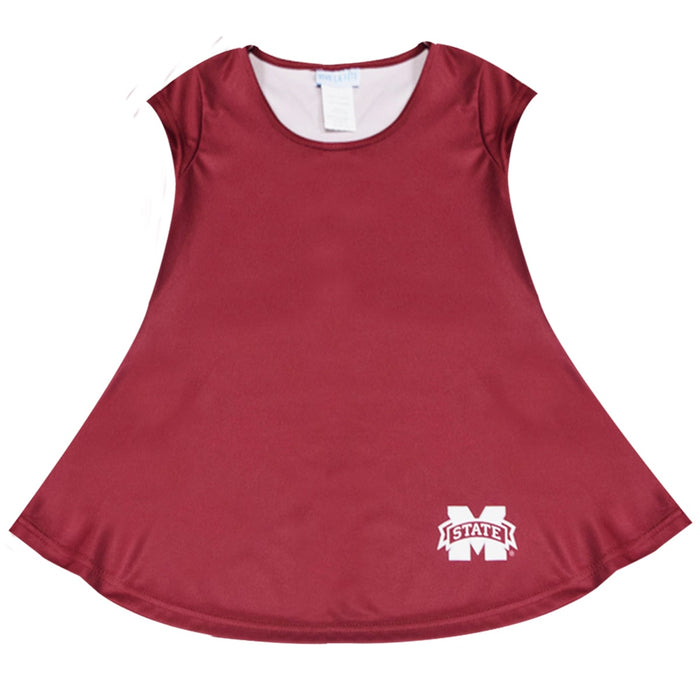 Mississippi State Solid Burgundy Laurie Blouse